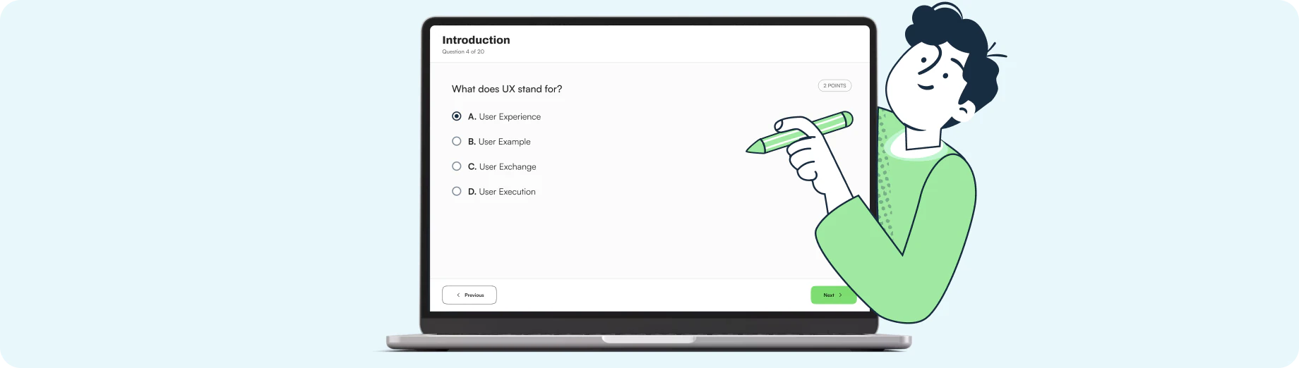 Assessment results dashboard