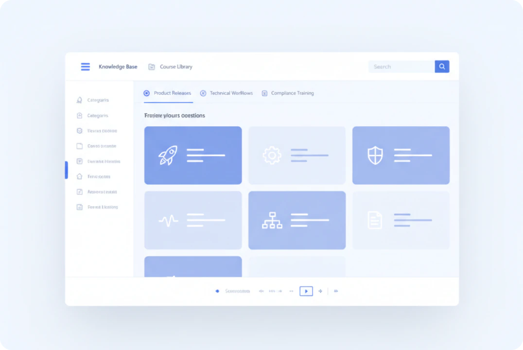 Product mockup: Scale Product Knowledge Consistently